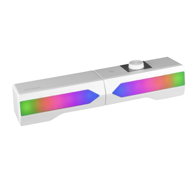 Barre De Son Mars Gaming MSDUOW – 15W, Bluetooth 5.0, RGB Mesh