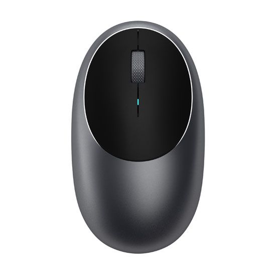 Souris d'Ordinateur Sans Fil M1 Ambidextre Bluetooth 4.0 Moderne et Ergonomique Gris - Neuf