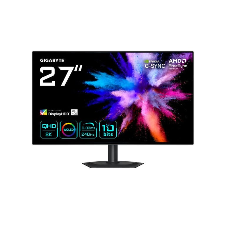 Gigabyte 27 QD OLED GO27Q24G - vue 8