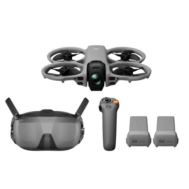 Drone FPV DJI Avata 360 Motion Fly More Combo avec Goggles N3 et RC Motion 3 Noir - Neuf