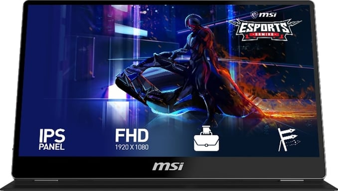 MSI Optix MAG162V 39,6 cm (15,6'') LCD Full HD 1920 x 1080 píxeles Negro