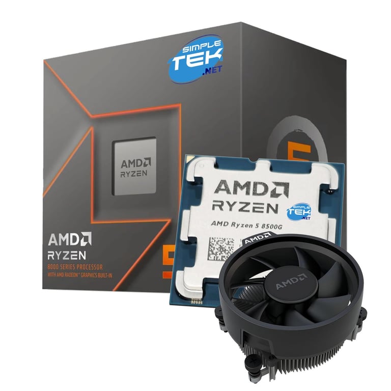 AMD Ryzen 5 Wraith Stealth 3.5 GHz / 5.0 GHz - vue 5