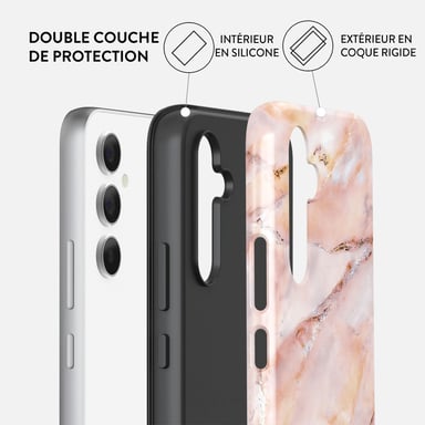 Burga Coque arrière Tough pour Samsung Galaxy A55 - Morning Sunshine