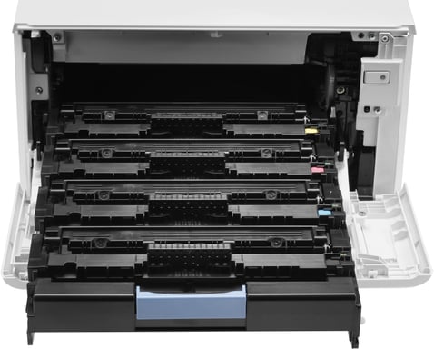 HP Impresora LaserJet Pro a color M454dw, Estampado, Impresión desde USB frontal; Impresión a dos caras