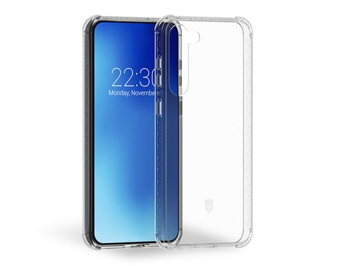 FORCE CASE FCAIRGS23PT coque de protection pour téléphones portables Transparent Samsung G S23+ 5G