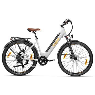 Eleglide T1 ST Bici Elettrica Bianca, Spina UE, 36V 250W 13Ah