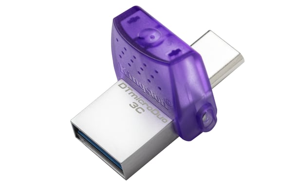 Kingston DataTraveler microDuo 3C - Unità flash USB - 64 GB - USB 3.2 Gen 1 / USB-C