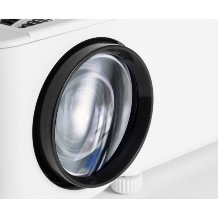 Technaxx TX-113 vidéo-projecteur Projecteur à focale standard 1800 ANSI lumens 800x480 Blanc