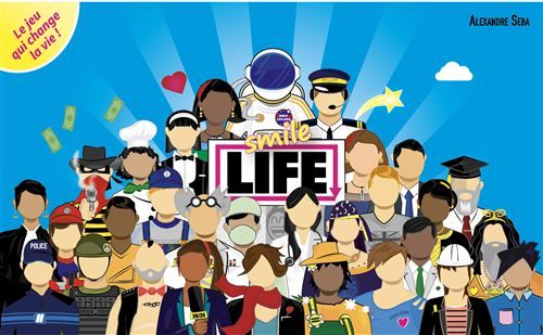 Blackrock Games Smile Life - Jeu d'ambiance Amusant et Simple - dès 12 Ans pour 2 à 6 Joueurs - Fun, drôle, Accessible - idéal Entre Amis, en Famille