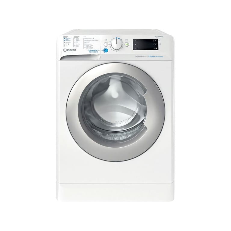Lave linge Indesit BWE81496XWSVSPT 8 kg 1351 trmin - vue 7