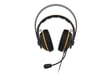ASUS TUF Gaming H7 Cuffie da gioco ad archetto cablate Nero, Giallo