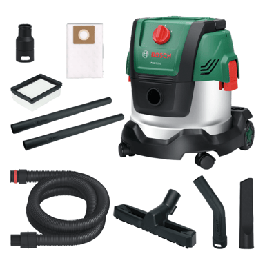 Aspirador universal BOSCH - PAS 15-220PRS - 1300W - 65 l/s - Depósito 15L - 220 mbar