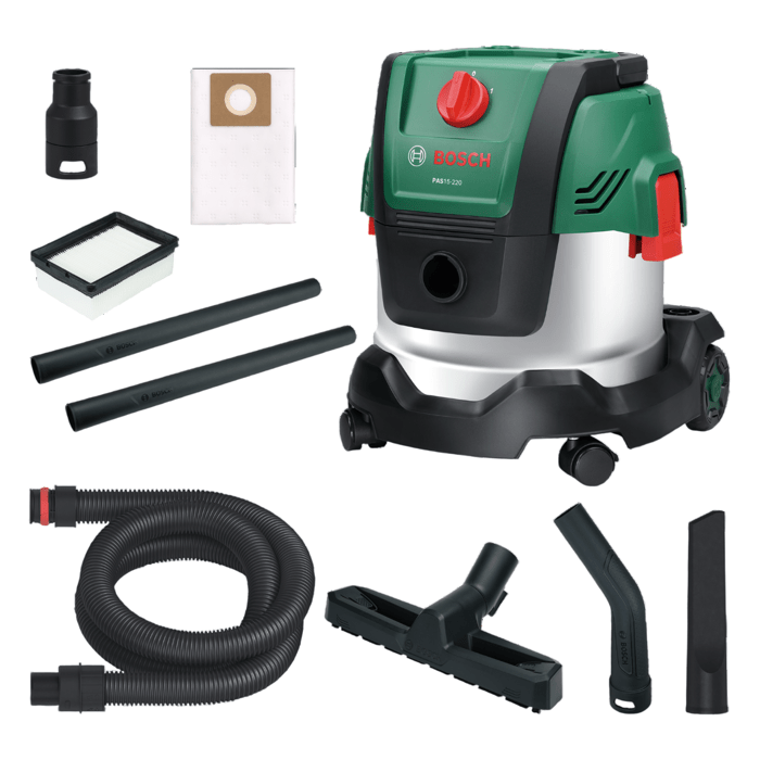 Aspirateur Universel Bosch PAS 15-220PRS – 1200W, 15L, 220 mbar - vue 3