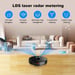 Robot aspirateur laveur LIECTROUX X6 LDS/SLAM 4000Pa WiFi contrôle vocal noir