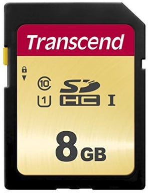 Transcend 8GB, UHS-I, SD 8GB SDHC MLC Classe 10