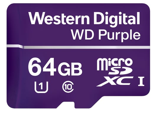 Western Digital Purple 64 Go MicroSDXC Classe 10