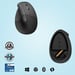 Logitech Lift Right-Handed RF Wireless Mouse + Bluetooth Óptico 4000 DPI