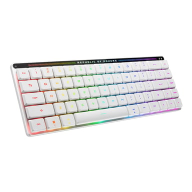 Asus Clavier Mécanique - ROG Falchion - 65% - Sans Fil - Rétroéclairé - Optique Blanc - vue 4