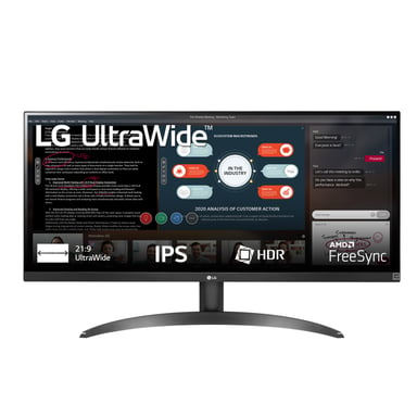 LG 29WP500-B 73,7 cm (29'') 2560 x 1080 pixels Full HD Ultra large LED Noir