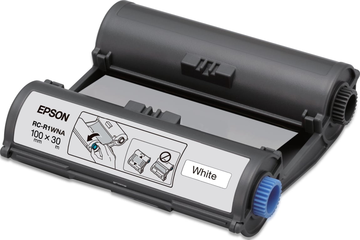 Epson RC R1WNA 1 100 mm x 30 ruban d'impression pour LabelWorks Pro100 - vue 2
