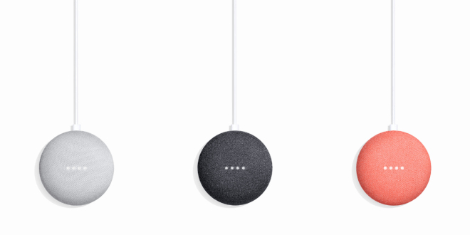 Google Home Nest Mini carbone