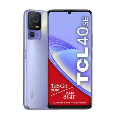 TCL 40 SE 17,1 cm (6.75'') SIM doble Android 13 4G USB Tipo C 4 GB 128 GB 5010 mAh Púrpura