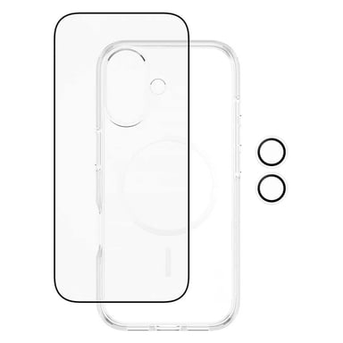 Panzer Glass Pack de Protección 3 en 1 para iPhone 17 Modelo Insignia Transparente