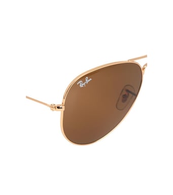 RAY BAN Occhiali da sole Aviator - Oro / Marrone - Misto