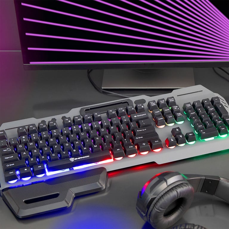 Livoo Clavier Gaming Semi mécanique Filaire - vue 3