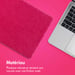 imoshion Teddy Hard Cover pour Apple MacBook Air 15 pouces (2023 / 2024 M3 chip / 2025 M4 chip) - Hot Pink