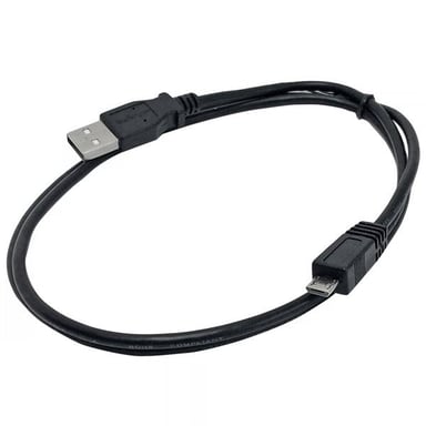StarTech.com Cable Adaptador de 1m USB A Macho a Micro USB B Macho para Teléfono Móvil Carga y Datos - Negro
