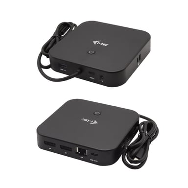 i-tec USB-C Dual Display Docking Station with Power Delivery 100 W