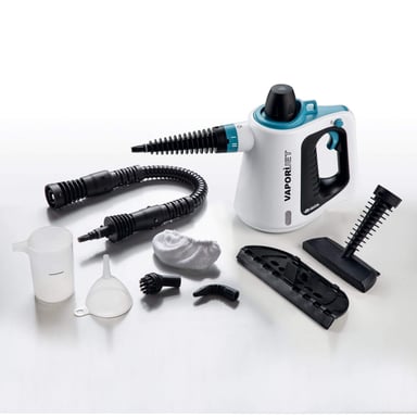 Ariete 4137/00 Nettoyeur vapeur portable 0,25 L 1050 W Blanc, Bleu clair
