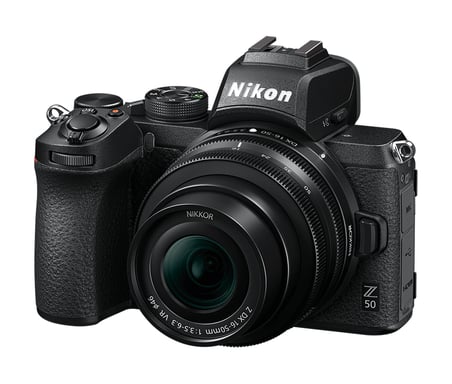 Nikon Z 50 + 16-50mm dx MILC 20,9 MP CMOS 5568 x 3712 pixels Noir