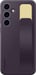 Coque pour Samsung Galaxy S24+ Silicone Grip avec Lanière Fonction Stand Violet Foncé Samsung
