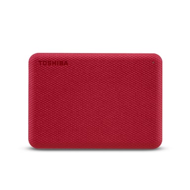 Toshiba Canvio Advance disque dur externe 4 To Rouge