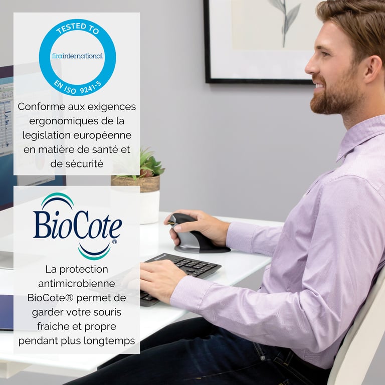 Fellowes verticale ambidextre Penguin – Sans fil Grand Neuf - vue 3