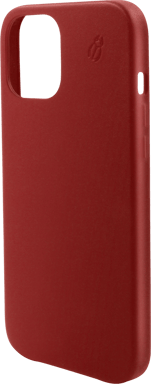 BEETLECASE Funda de cuero premium para iPhone 12 Pro Max Rojo