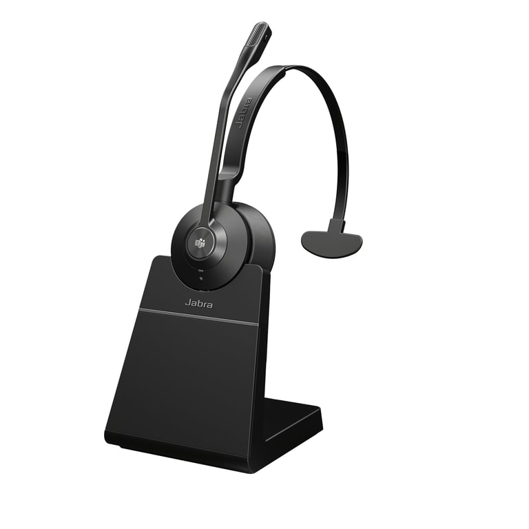 Jabra Engage 55 Auriculares Inalámbrico Diadema Oficina/Centro de llamadas Bluetooth Base de carga Negro