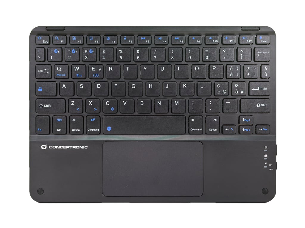Conceptronic TOBIN01BIT clavier Universel Bluetooth QWERTY Italien Neuf