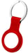 1 Coque Airtag silicone porte-clés - Rouge