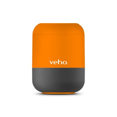 Veho MZ-S Altavoz monofónico portátil Gris, Naranja 5 W
