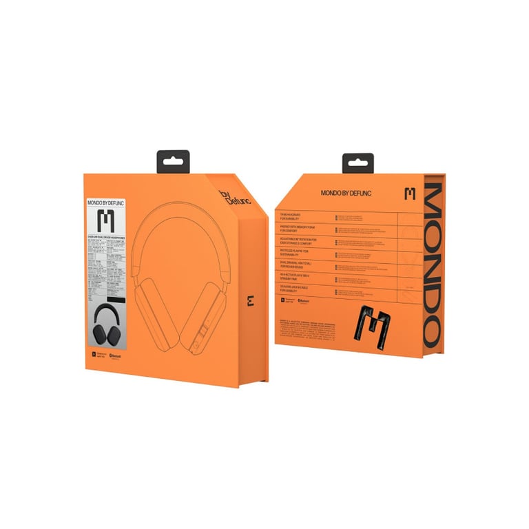 DEFUNC MONDO OVER Casque Sans fil Arceau AppelsMusique Bluetooth Neuf - vue 2