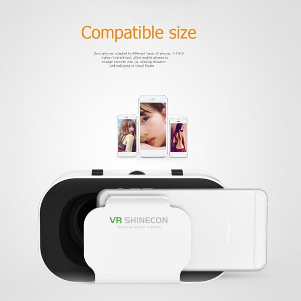 Casque VR 5.0 pour Smartphone Lunette Realite Virtuelle Jeux 3D