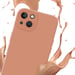 Coque pour Apple iPhone 13 en FLUID ORANGE CLAIR Housse de protection Étui en silicone TPU flexible