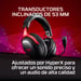Cuffie da gioco wireless HyperX Cloud III S nero-rosso - Autonomia 120h - Suono cristallino - Microfono chiaro