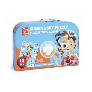 Puzzle educativo del cuerpo humano - Hape para niños