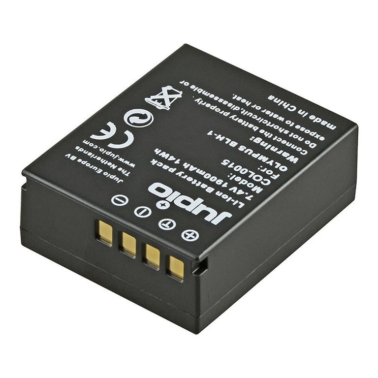 JUPIO Batterie compatible avec Olympus BLH 1 Neuf