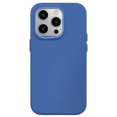 Rhinoshield Funda para iPhone 14 Pro Compatible MagSafe SolidSuit ShockSpread Azul