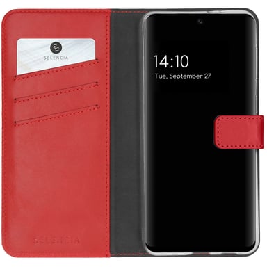 Selencia A325F51255703 coque de protection pour téléphones portables 16,3 cm (6.4'') Étui avec portefeuille Rouge Samsung Samsung Galaxy A32 (4G)
